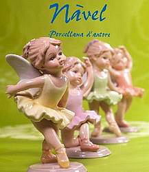 Фарфоровое статуэтки Navel