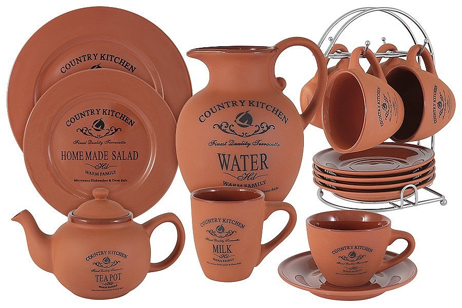 Terracotta посуда
