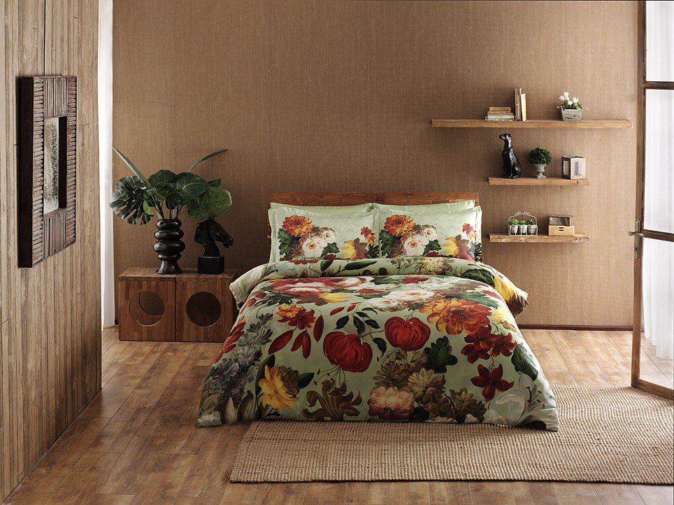 Комплект постельного белья TAC SATIN DIGITAL