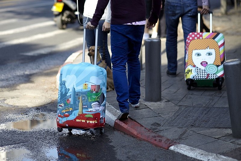 Чехол для чемодана New York