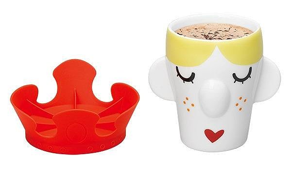 Кружка с крышкой queen 