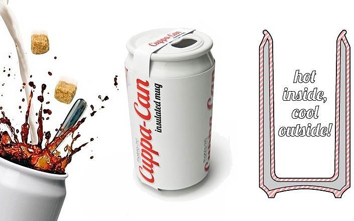 Кружка с двойными стенками cuppa 