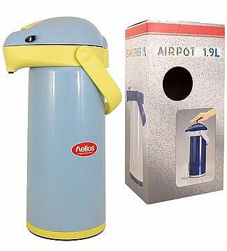 Новинка! термос со стеклянной колбой, 1,9 л, Helios