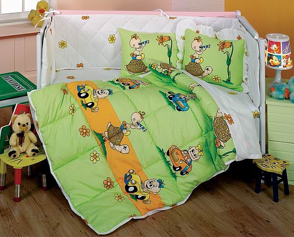 Комплект постельного белья для новорожденных