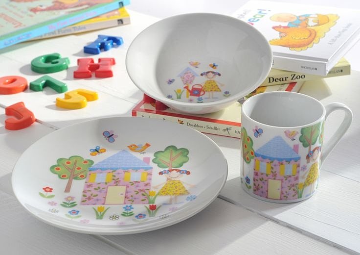 детская посуда 