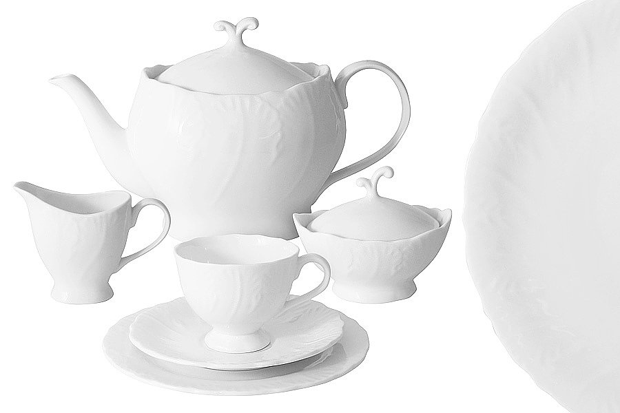 Чайный сервиз на 6 персон "Белый город" Emerald
