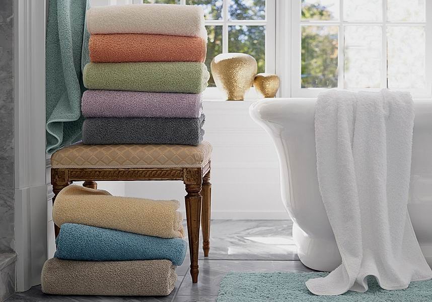 полотенца ванные 