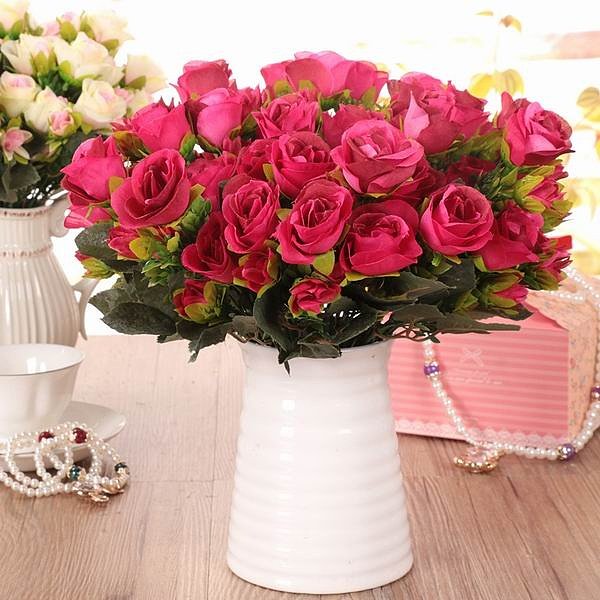 искусственные цветы 