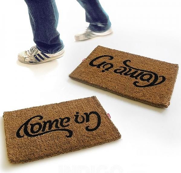 Коврик придверный ambigram