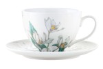 Чашка с блюдцем Орхидея белая, 0,24 л. Maxwell & Williams
