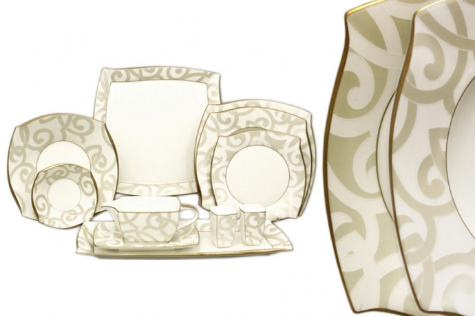 Обеденный сервиз на 6 персон Грегори, Narumi, 25 предметов