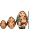 МР-16/15 Матрешка-Яйцо 3м "Мария с петухом"