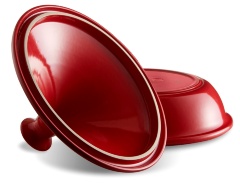 Тажин керамический Emile Henry, красный, 3 литра, 32 см.