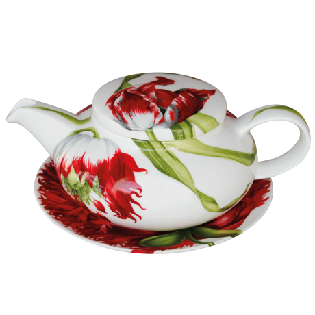 Набор для чая 3 предмета (чайник 500 мл+чашка с блюдцем, 275 мл), EMOTION Taitu