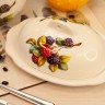 Масленка с крышкой Frutti di Bosco, 22,5 см. Nuova Cer