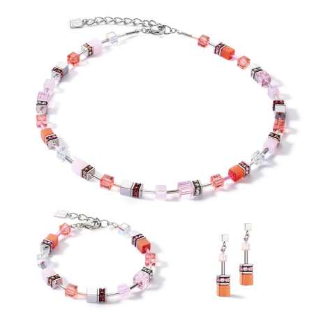 Колье Joyful Colours Pink Coeur de Lion