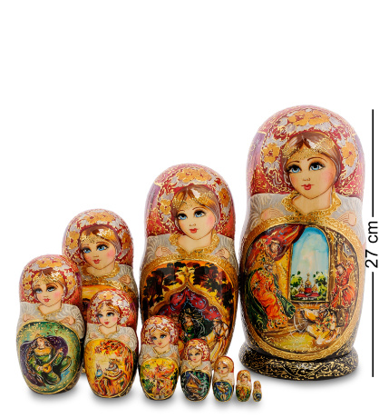 МР-25/110 Матрешка 10м "Золотой петушок"