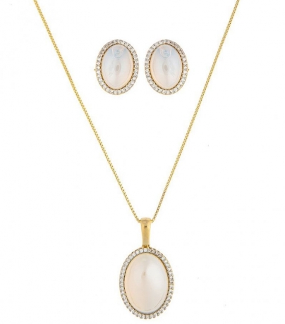 Комплект Pearl Opaline S3527.1 BW/G Possebon