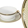 Суповая чашка на блюдце Виндзор, 0,34л, Narumi