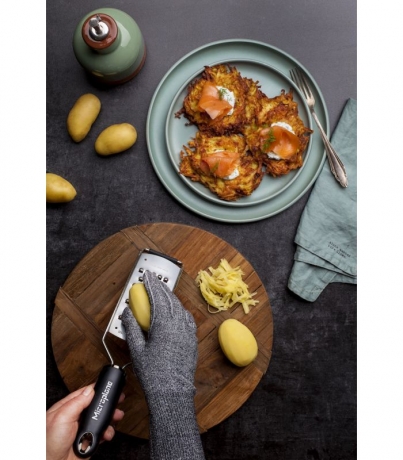 Перчатка защитная серая Microplane