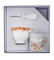 JK-221 Чайная пара "Риомаджоре" (Riomaggiore Pavone)