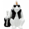 Копилка Punkrock Monkey, коллекция "Обезьяна-рокер" 21*36*28, Доломит, Белый