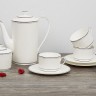 Чайный сервиз Жемчуг, 6 персон, 21 предмет Emily