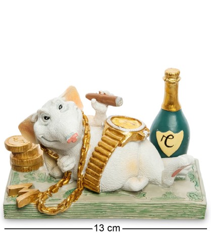 RV-764 Статуэтка Крыска "Чтоб все так жили" (W.Stratford)