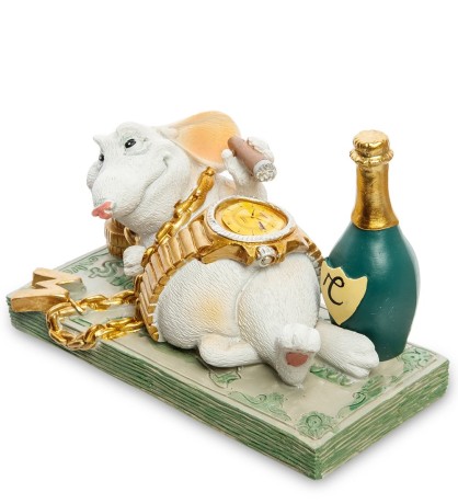 RV-764 Статуэтка Крыска "Чтоб все так жили" (W.Stratford)