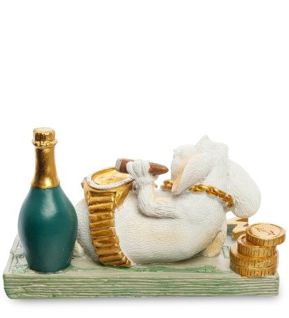 RV-764 Статуэтка Крыска "Чтоб все так жили" (W.Stratford)