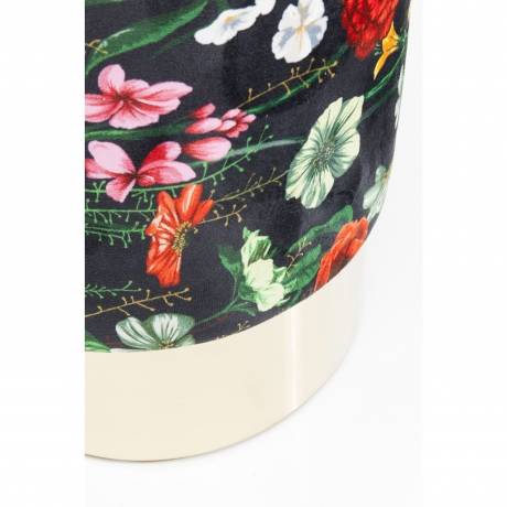 Пуф Flores, коллекция "Флорес" 35*42*35, Полиэстер, ДСП, Сталь, Мультиколор