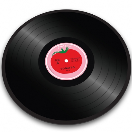 Доска для готовки и защиты рабочей поверхности Tomato vinyl record