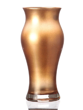 Ваза Franco "цветные фантазии", высота 26 см. золото