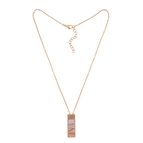 Колье Пирамида SHELL ROSE Fiore Luna