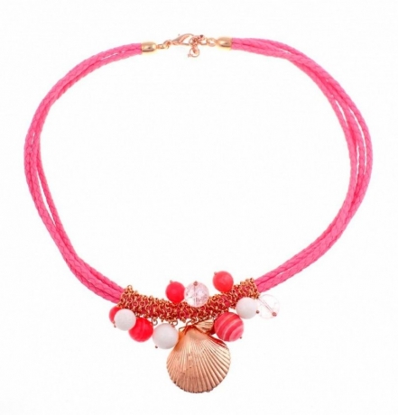 Колье Ракушка C765-R BR Ester Bijoux