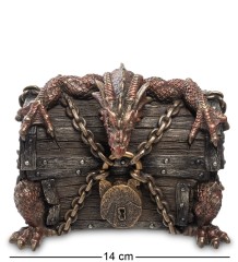 WS-274 Шкатулка "Дракон на сундуке"