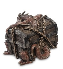 WS-274 Шкатулка "Дракон на сундуке"