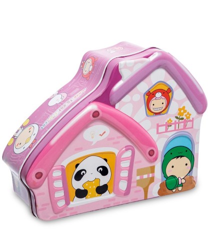 BX- 52/2 Металлическая копилка "Домик для друзей"