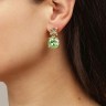 Серьги NICOLA SG LIGHT GREEN/GOLDEN