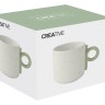Кружка Creative, бело-зелёная, 0,35 л. Easy Life
