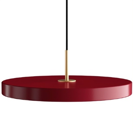 Светильник Asteria Mini ruby red, 31x31x10,5 см. Umage