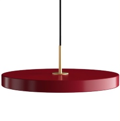 Светильник Asteria Mini ruby red, 31x31x10,5 см. Umage