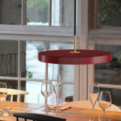 Светильник Asteria Mini ruby red, 31x31x10,5 см. Umage