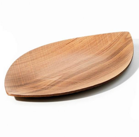 Сервировочная тарелка Leaf ясень Legnoart