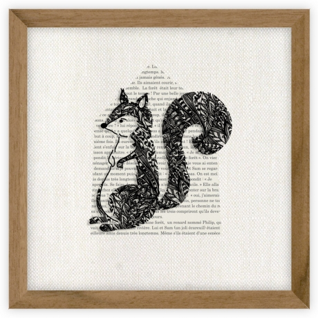 Декор для стен Fable, белка, Umbra