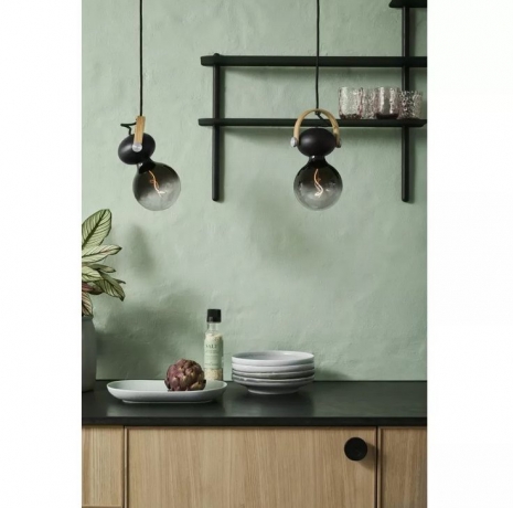 Подвесной светильник DC, Ø10, белый/алюминий, Halo Design