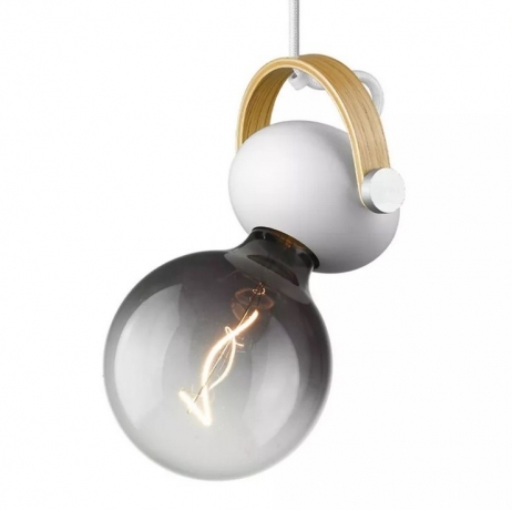 Подвесной светильник DC, Ø10, белый/алюминий, Halo Design