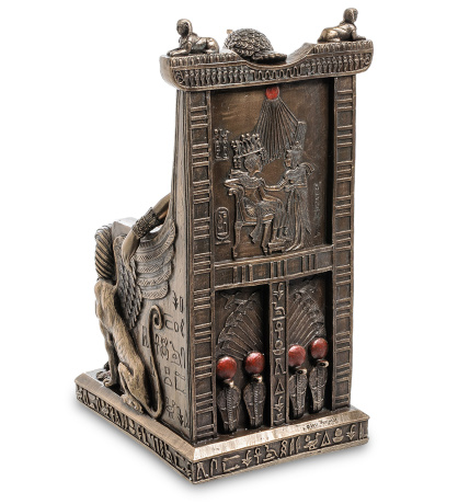 WS-468 Статуэтка "Египетская царица на троне"