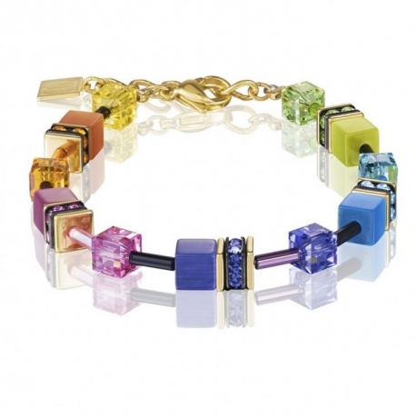 Браслет Multicolour Rainbow Gold 2838/30-1573 Coeur de Lion