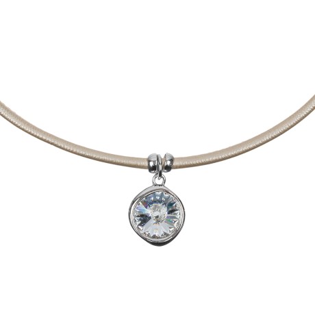 Колье Crystal B1902.M1 BW/S Fiore Luna